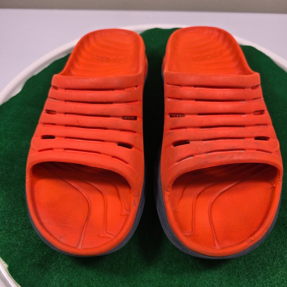 Hoka One One Ora Recovery Slide 2 Sandals Mens 12 Red Comfort Athletic